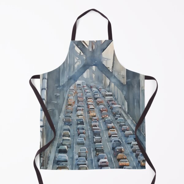 Item preview, Bay Bridge Blockage designed and sold by RCWatercolours.
