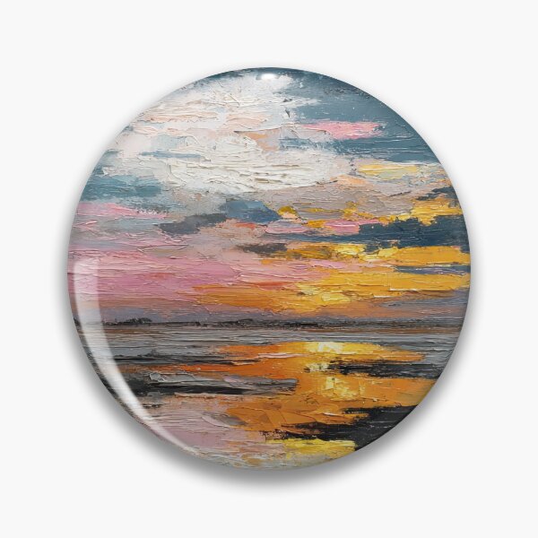 Item preview, REFLECTIONS OF THE EMBER SKY designed and sold by ArtbyRolleen.