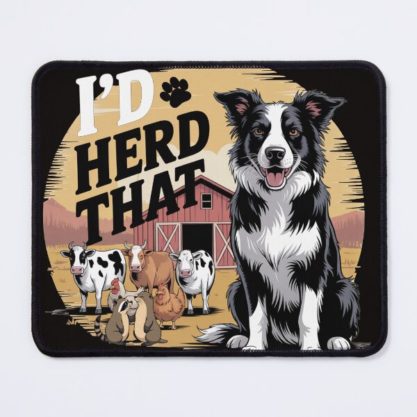 Item preview, Border Collie Funny Herding Dog designed and sold by tamdevo1.