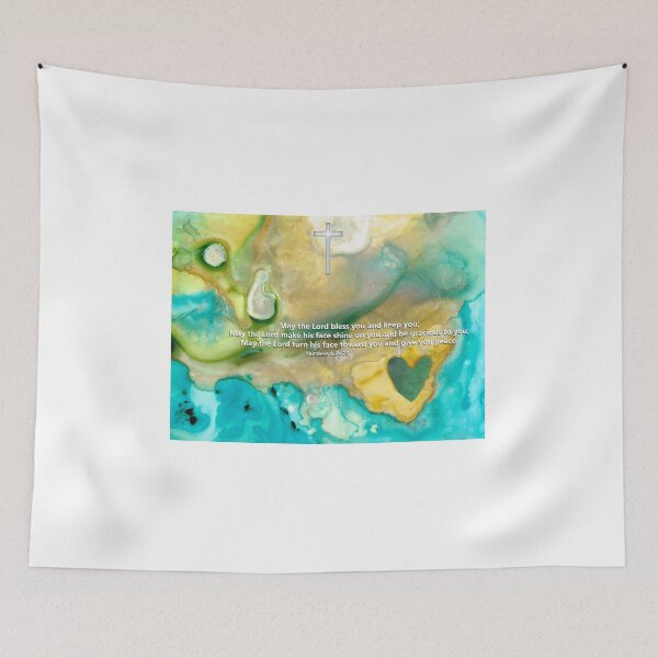 Item preview, May The Lord Bless You Christian Art designed and sold by Sharon Cummings Art.