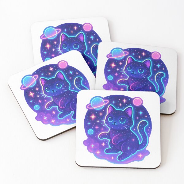 Item preview, Cosmic Kitty designed and sold by Throwback Trends.