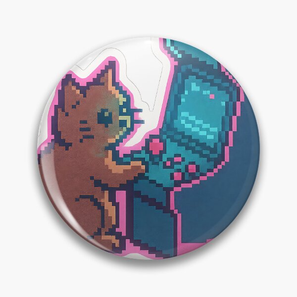 Item preview, Retro Cat Arcade designed and sold by Throwback Trends.