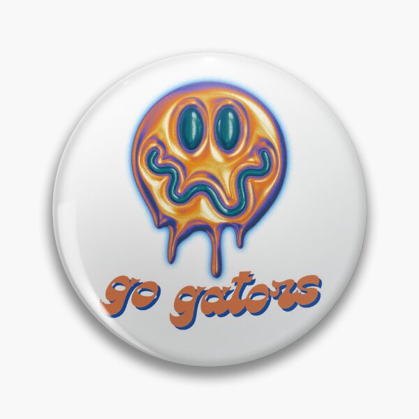 Item preview, go gators smiley face designed and sold by brezz7731.