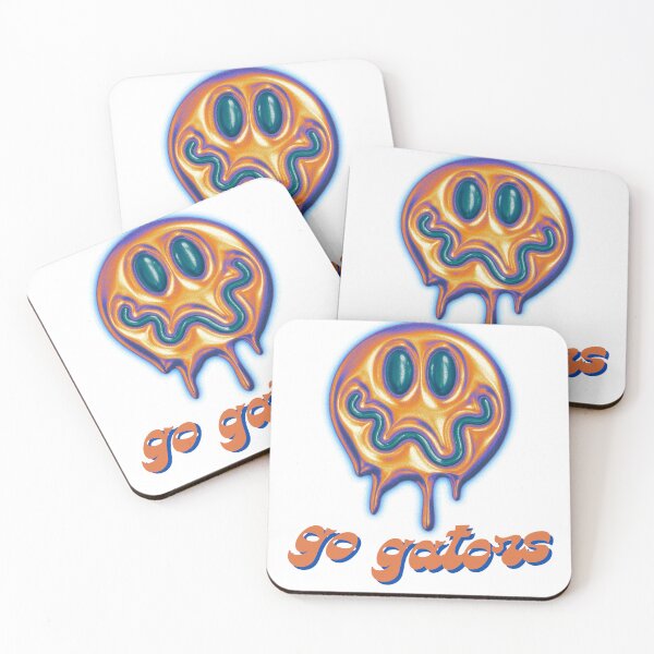 Item preview, go gators smiley face designed and sold by brezz7731.