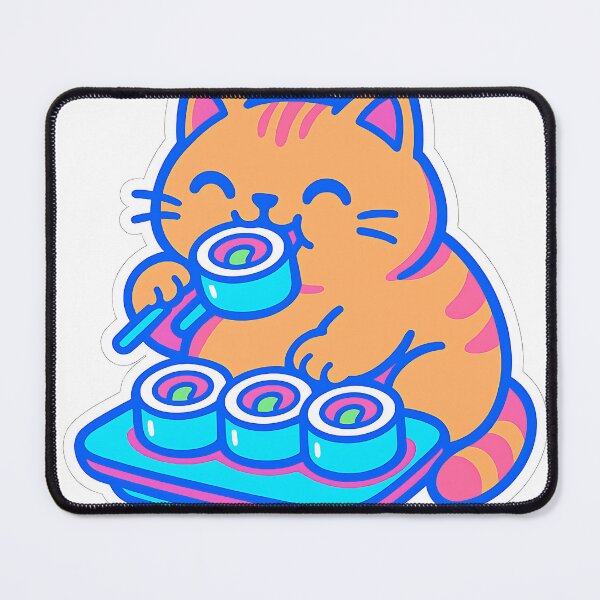Item preview, Sushi Cat Feast designed and sold by Throwback Trends.
