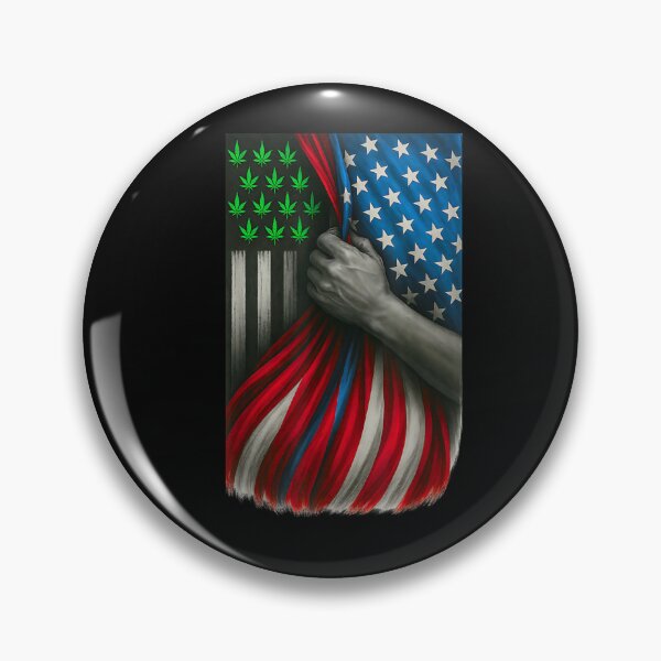 Item preview, Weed American Flag 4th Of July Funny Weed Lover Patriotic  designed and sold by Juan Pedro Matta.