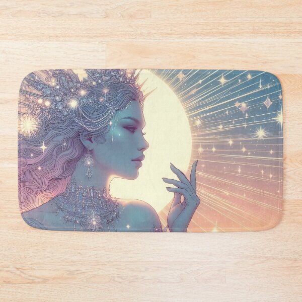 Item preview, Beautiful Fantasy Queen in Sun - Pastel Illustration designed and sold by AD-Digital-Art.