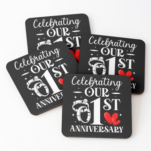 Item preview, Celebrating Our 1st Wedding Anniversary 1 Year of Marriage designed and sold by Juan Pedro Matta.