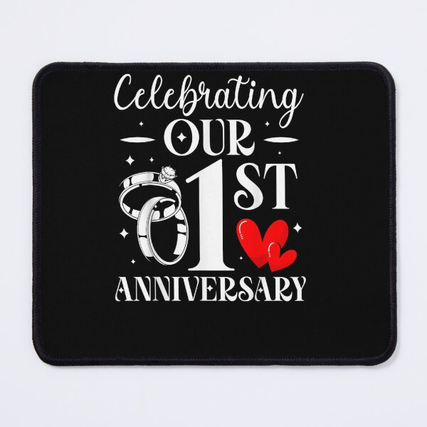 Item preview, Celebrating Our 1st Wedding Anniversary 1 Year of Marriage designed and sold by Juan Pedro Matta.