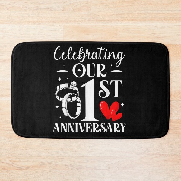 Item preview, Celebrating Our 1st Wedding Anniversary 1 Year of Marriage designed and sold by Juan Pedro Matta.
