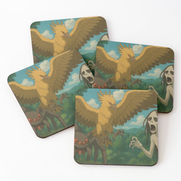Item preview, Tsuchigumo, Simurgh and Drekavac 11 designed and sold by AIfolklore.