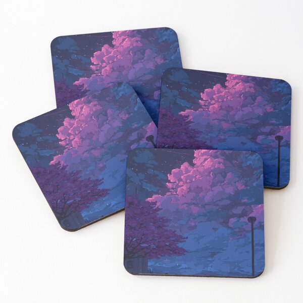 Item preview, Lofi City Nightscape Anime Art designed and sold by Torii Studio.