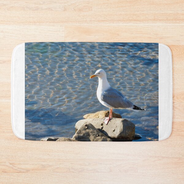 Item preview, Herring Gull Perched on the Rocks designed and sold by Dorset Girl.