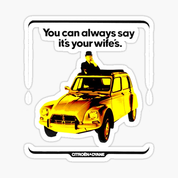 CITROEN DYANE Sticker