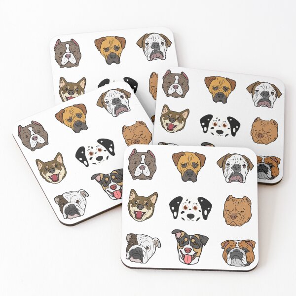 Item preview, Expressive Dog Faces Sticker Pack – Funny & Fierce Breeds Collection designed and sold by sochadesigner.