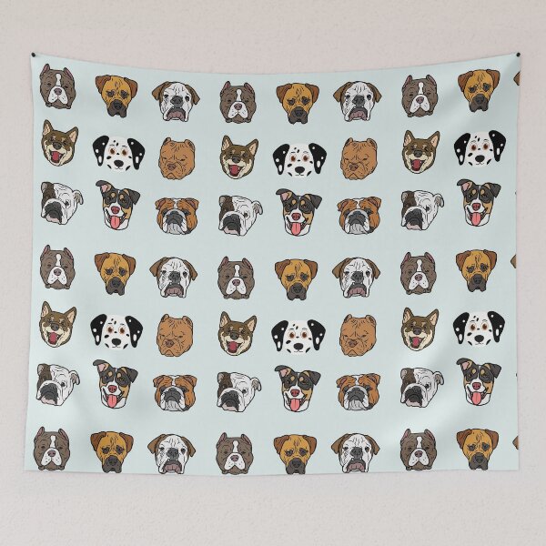 Item preview, Expressive Dog Faces Sticker Pack – Funny & Fierce Breeds Collection designed and sold by sochadesigner.