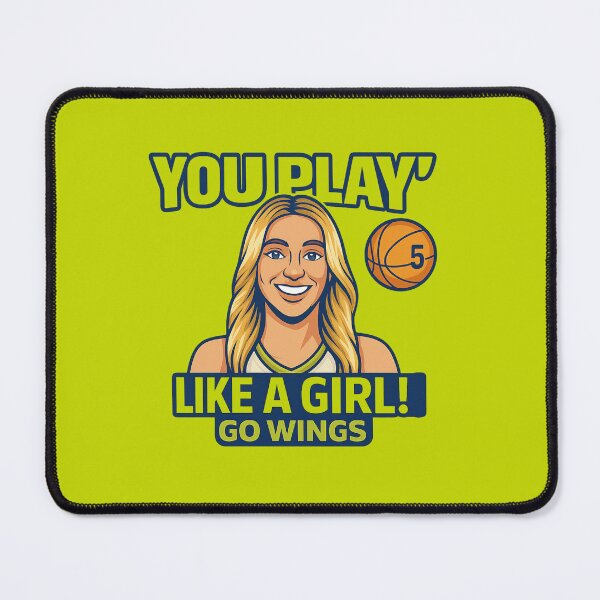 Item preview, Paige Bueckers You Play Like A Girl Sticker designed and sold by CoachEkong.