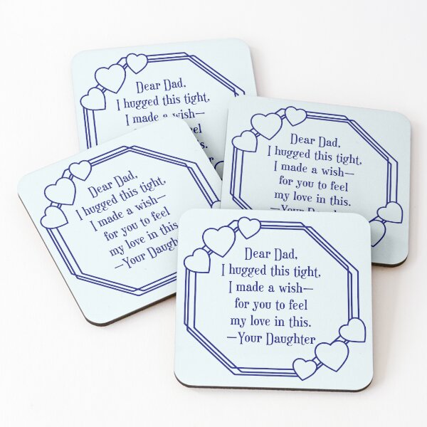 Item preview, Poem from Daughter to Dad - I hugged this designed and sold by EmeraldeaArt.