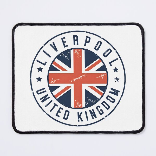 Item preview, Liverpool United Kingdom Vintage Travel Emblem designed and sold by jeshands.