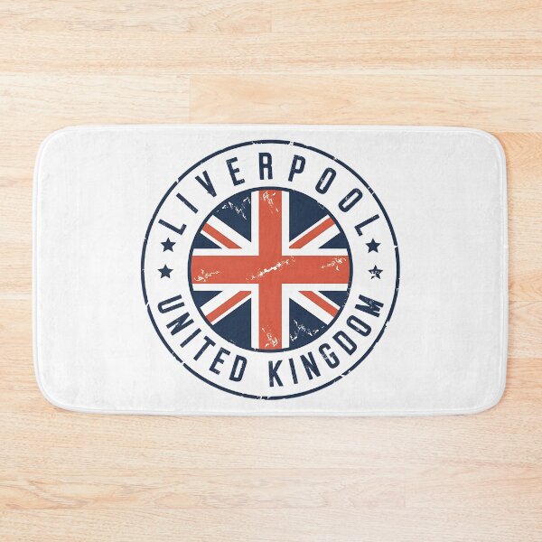 Item preview, Liverpool United Kingdom Vintage Travel Emblem designed and sold by jeshands.