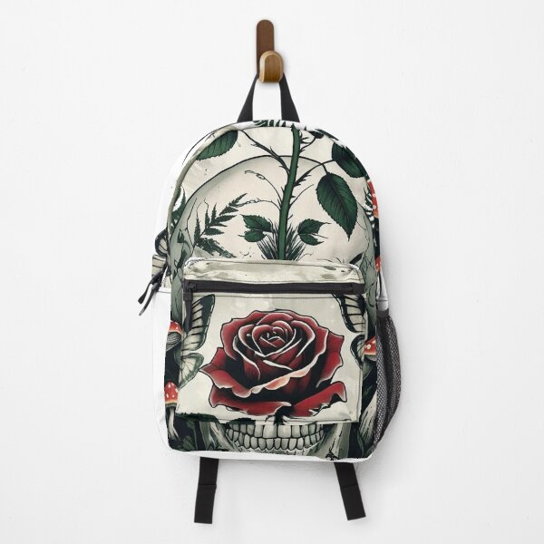 Item preview, Moonlit Skull Garden – Spooky Botanical Art designed and sold by Mosaic by M.