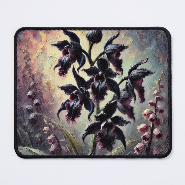 Item preview, Black Orchid Catasetum Fredclarkeara After Dark Black v4 designed and sold by Helios Be. Lavsh.