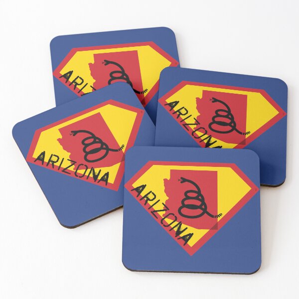 Item preview, ARIZONAN SHIELD - Freedom Is The Superpower - Modern Gadsden Snake Flag - Dont Tread On Me SUPERHERO ARIZONA spellout design designed and sold by pelagio.