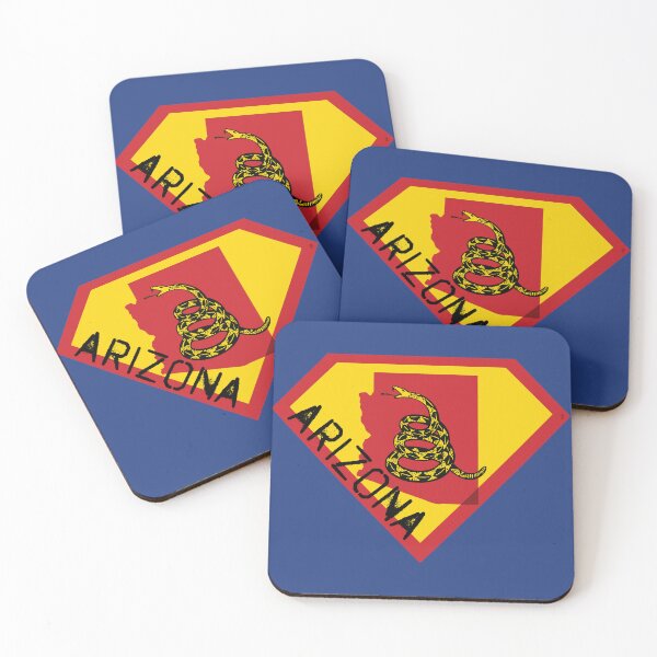 Item preview, ARIZONAN  SHIELD - Freedom Is The Superpower -  Gadsden Snake Flag - Dont Tread On Me SUPERHERO ARIZONA spellout design designed and sold by pelagio.