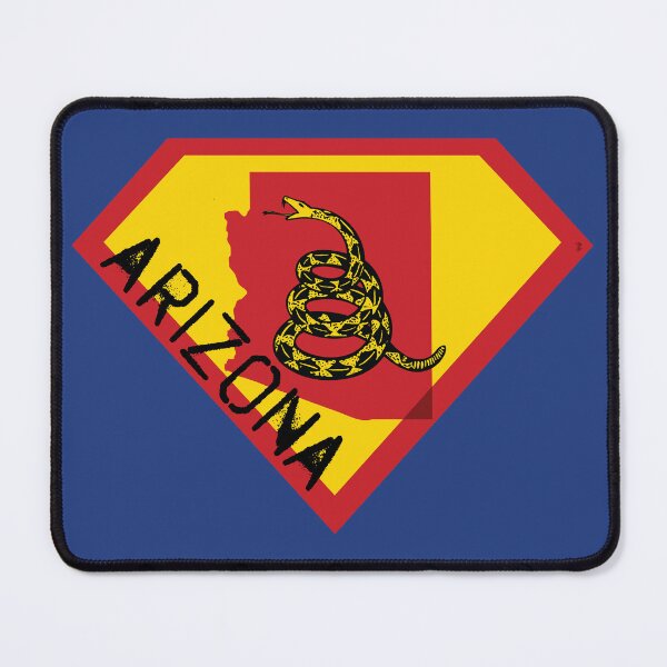 Item preview, ARIZONAN  SHIELD - Freedom Is The Superpower -  Gadsden Snake Flag - Dont Tread On Me SUPERHERO ARIZONA spellout design designed and sold by pelagio.