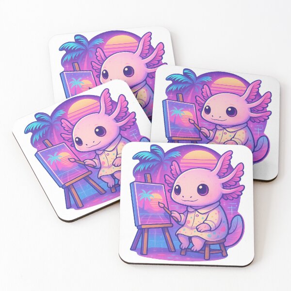 Item preview, Axolotle Aspiring Artist designed and sold by Seethingsenterprise.