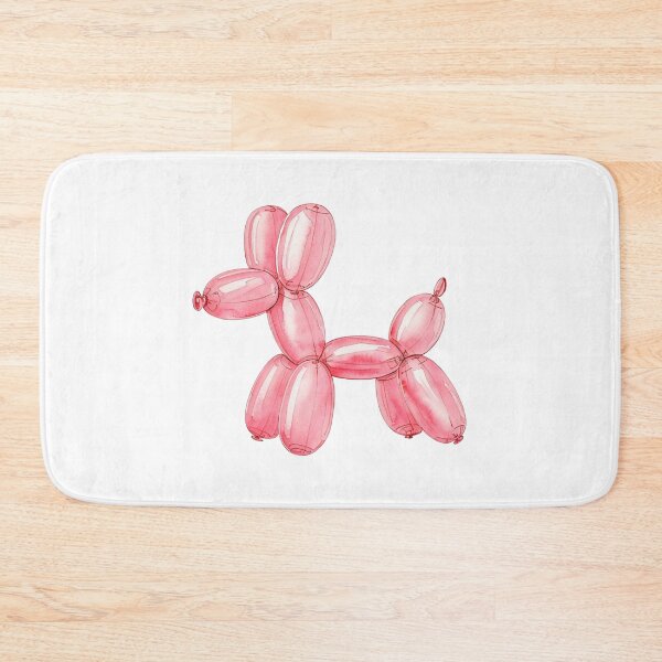 Item preview, Watercolor Balloon Dog Pink designed and sold by lea-lani.