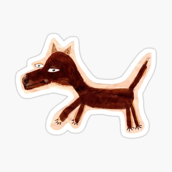Item preview, Side-eyed dog designed and sold by WendyBBB.