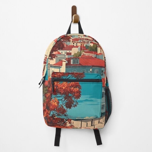 Item preview, Coimbra Portugal University City Poster - Historic Hillside Academic Town Travel Art designed and sold by TuncGK.