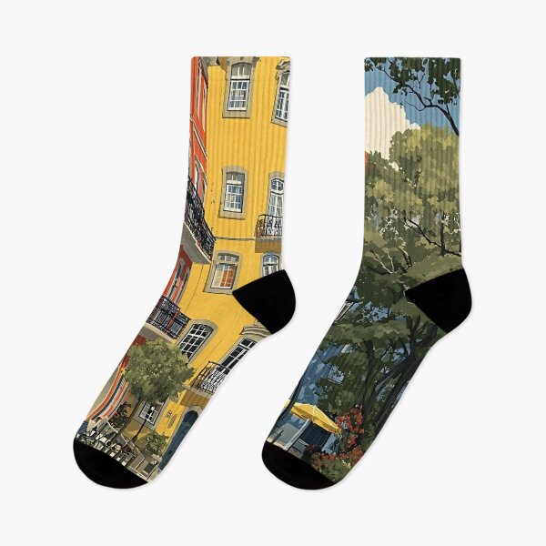 Item preview, Braga Portugal City Poster - Religious Capital Colorful Streets Portuguese Travel Art designed and sold by TuncGK.