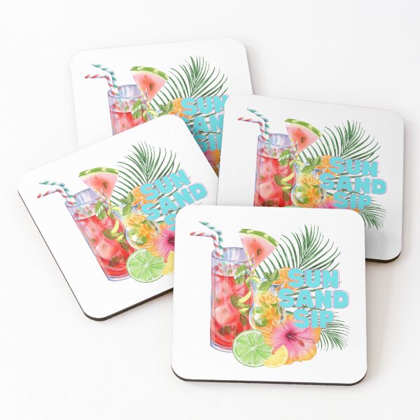 Item preview, Cocktails on the Beach designed and sold by TurquoiseBird.