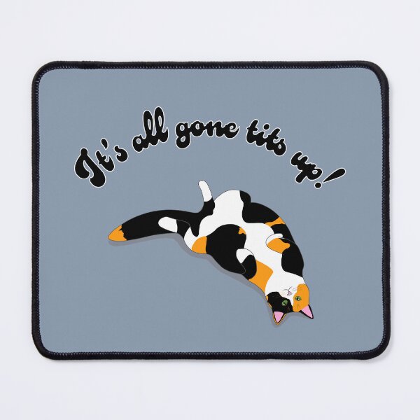 Item preview, It's All Gone Tits-Up designed and sold by KilkennyCat Art.
