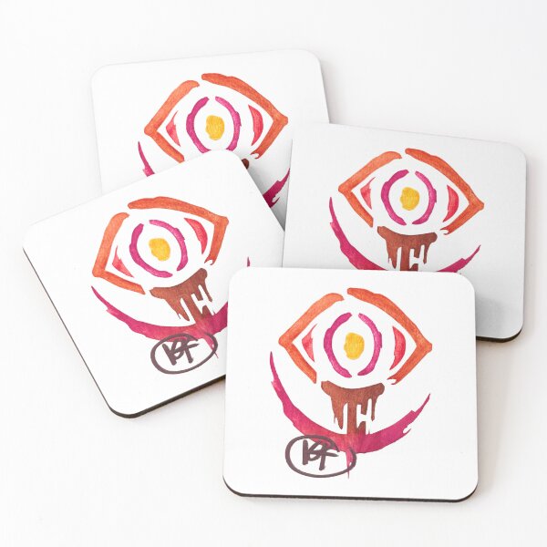 Item preview, Evil Eye Splatter Art designed and sold by Kalli Taub Art.