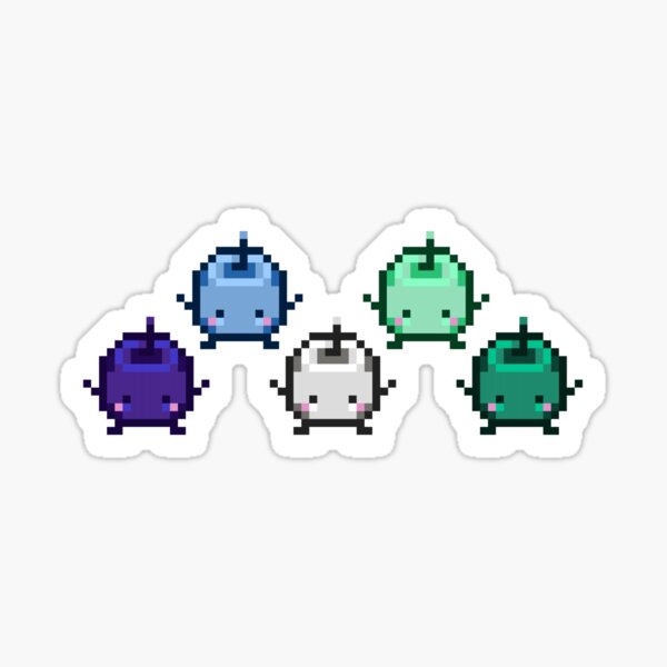 Item preview, Gay Pride Junimo ~ Stardew valley designed and sold by Ruxandas.