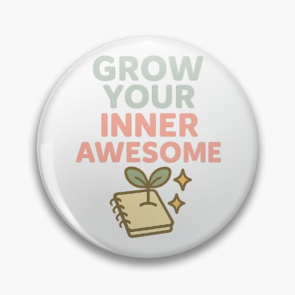 Item preview, Grow Your Inner Awesome designed and sold by acupofcoffy.