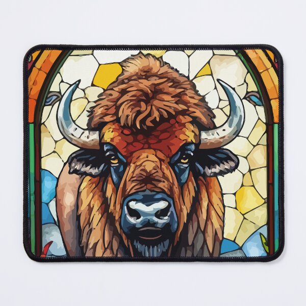 Item preview, Bold Bison Buffalo Animal Nature Art  designed and sold by countrymouse.