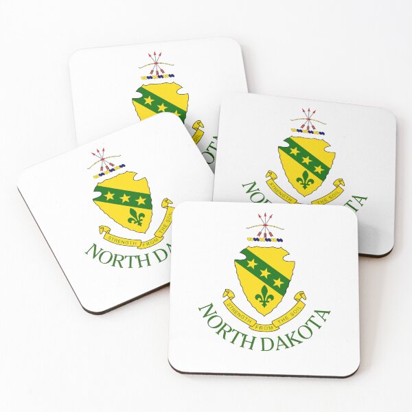 Item preview, Coat of arms of the State of North Dakota designed and sold by jeshands.