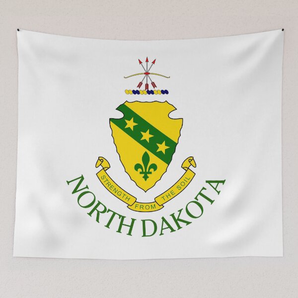 Item preview, Coat of arms of the State of North Dakota designed and sold by jeshands.