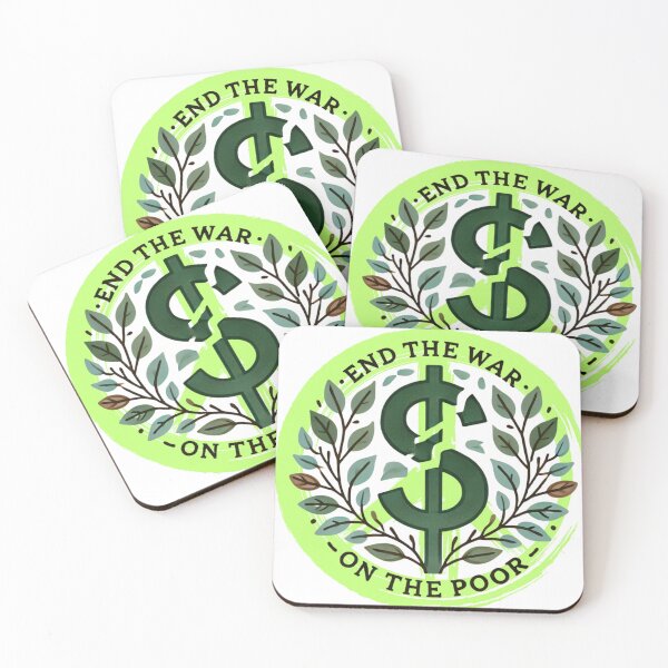 Item preview, End the War on the Poor designed and sold by Misstickers.