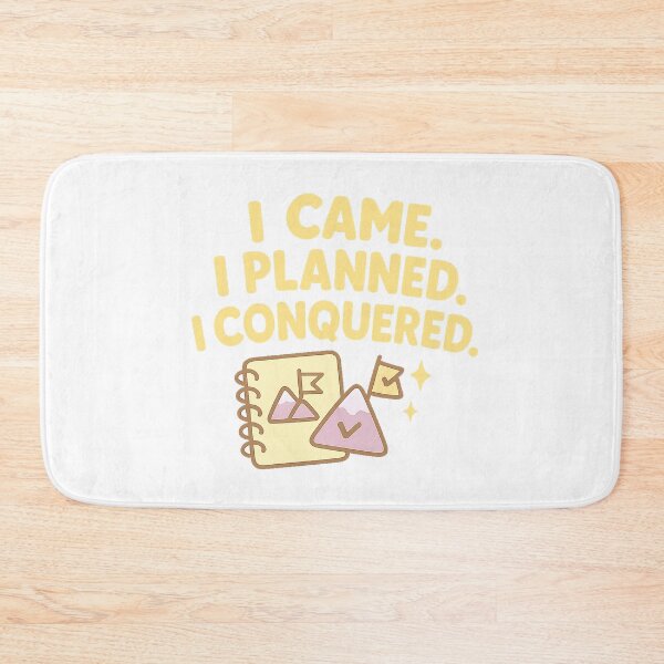 Item preview, I Came. I Planned. I Conquered.  designed and sold by acupofcoffy.