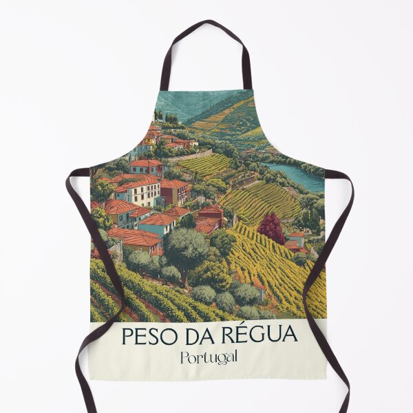 Item preview, Peso da Régua Portugal Douro Valley Poster - Wine Capital River Town Port Wine Travel Art designed and sold by TuncGK.