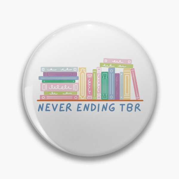 Item preview, neverending tbr cute pastel bookshelf designed and sold by winterpumpkin.