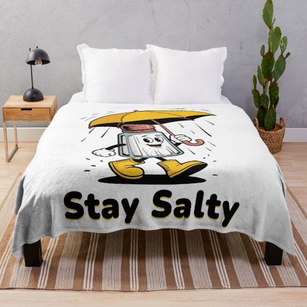 Item preview, Funny Salt Shaker Cartoon Retro Mascot designed and sold by EthosWear.