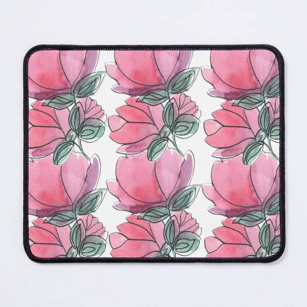 Item preview, Pink Watercolor Floral Blooms designed and sold by Code4Designs.