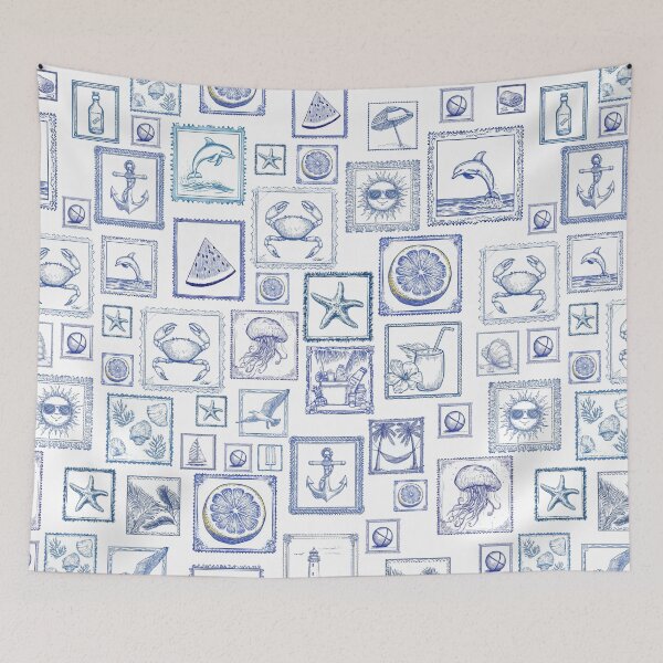 Item preview, Summer Coastal Pattern designed and sold by OLAIZA.