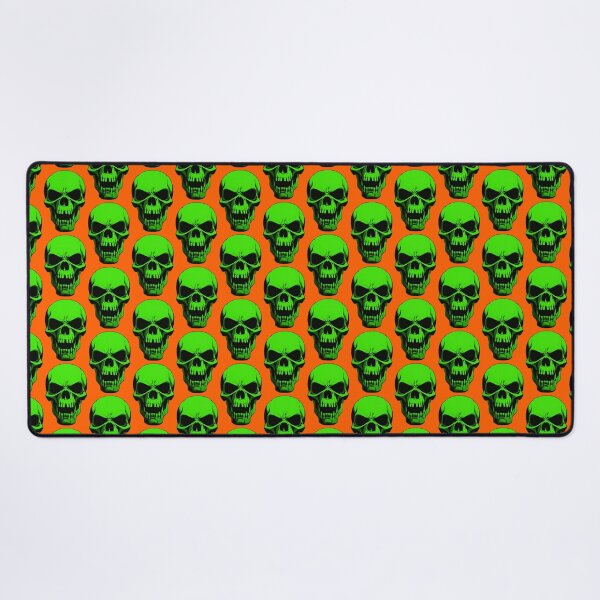 Item preview, Screaming Warrior Angry Green Skull designed and sold by hauntedtees.